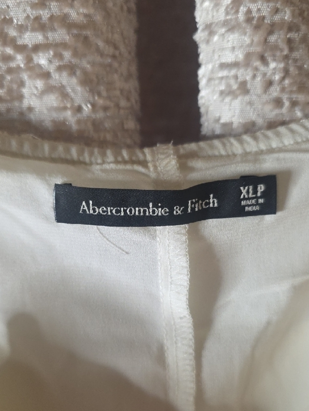 Abercrombie & Fitch Cream Fringe Mini Dress - Picture 2 of 5